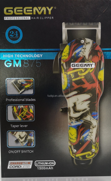 GEEMY HAIR CLIPPER (GM875) ماكينه للرجال
